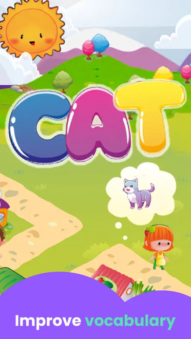 ABC Kids Spelling City Games স্ক্রিনশট